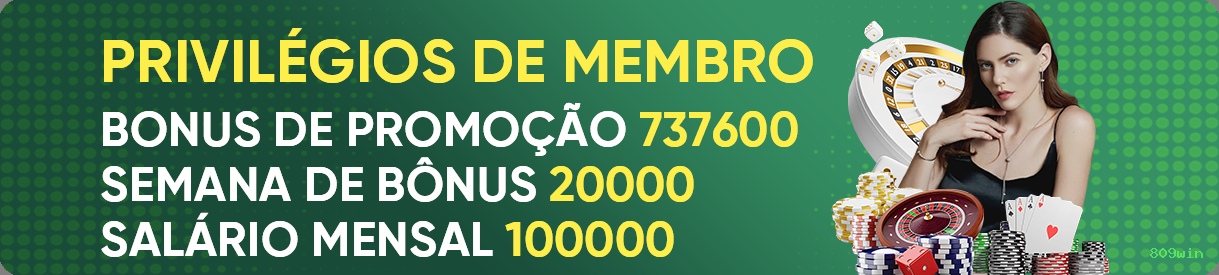 Promoções 809win